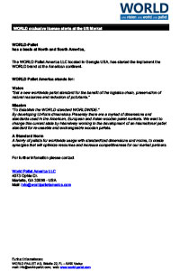 WORLD exclusive license starts at the US Market